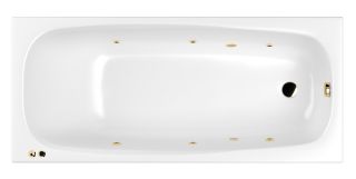 Гидромассажная ванна Whitecross Layla 0102.170075.100.SOFT.GL 170x75см Soft золото